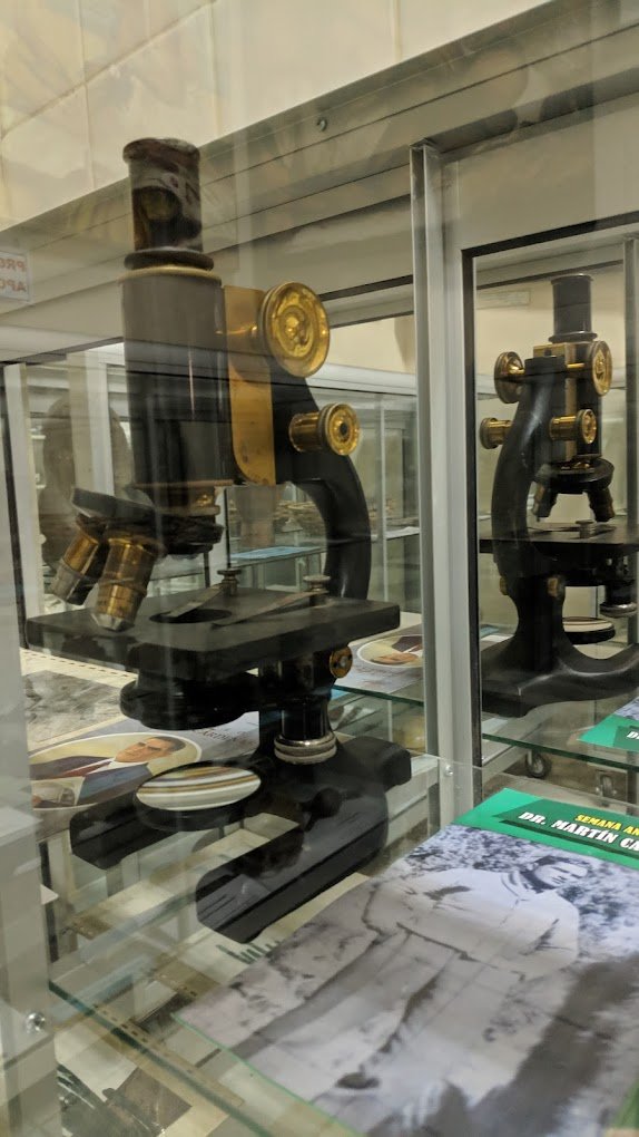 Instrumental médico en exhibición